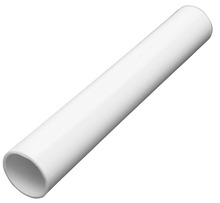 Afløbsrør i hvid plast 32 x 200 mm